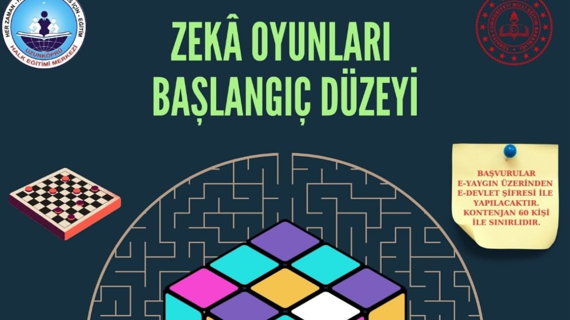 Zeka Oyunları Başlangıç Düzeyi Kursu 