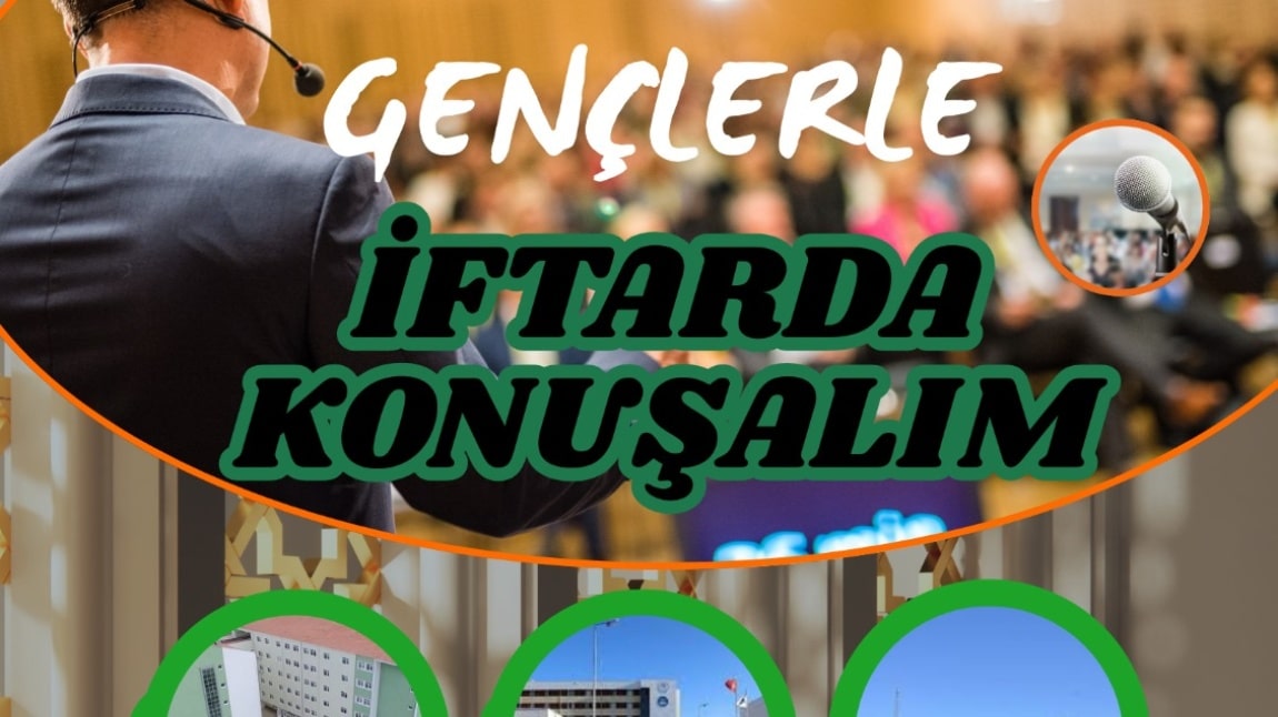 Gençlerle iftarda konuşalım etkinliği 